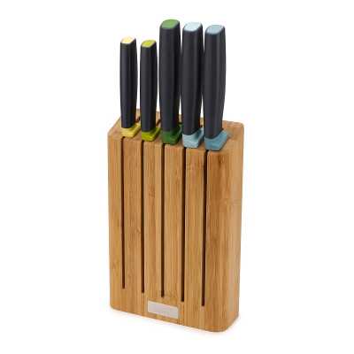 Набір ножів у блоці Joseph Joseph Elevate™ Bamboo (10300)