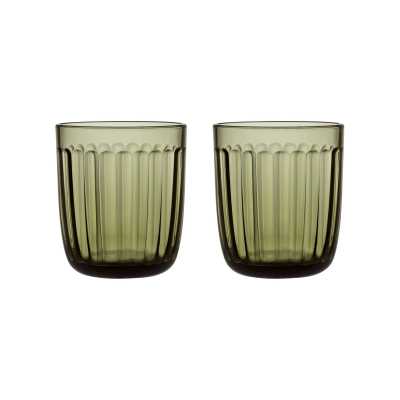 Набор стаканов Iittala Raami 26 cl moss green (1026951)