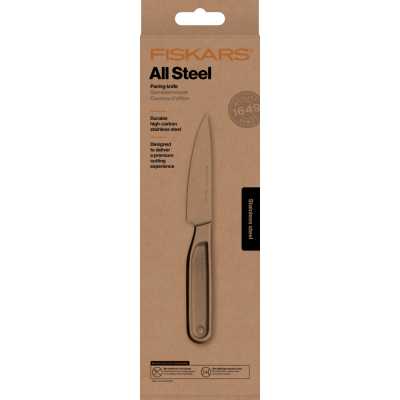 Ніж для очищення овочів Fiskars All Steel 10 cm (1062887)