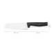Ніж Santoku Fiskars Hard Edge 16 cm (1051761)