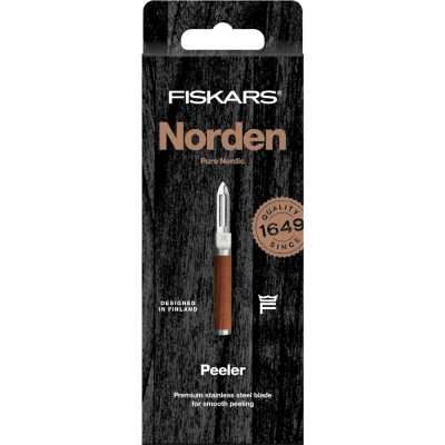 Овочечистка з фіксованим лезом Fiskars Norden (1065247)
