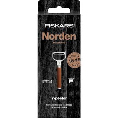Овочечистка з поворотним лезом Fiskars Norden (1065246)