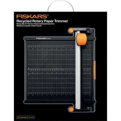 Роликовий різак для паперу Fiskars з титановим лезом A4 (1004640)