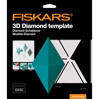 Шаблон для створення 3D-фігур Fiskars Diamond (1059567)