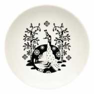 Тарелка Iittala Taika plate deep 22cm black (1011655)