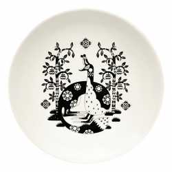 Тарелка Iittala Taika plate deep 22cm black (1011655)