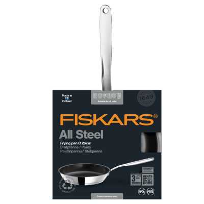 Сковорода Fiskars All Steel 26 cm (1023760)