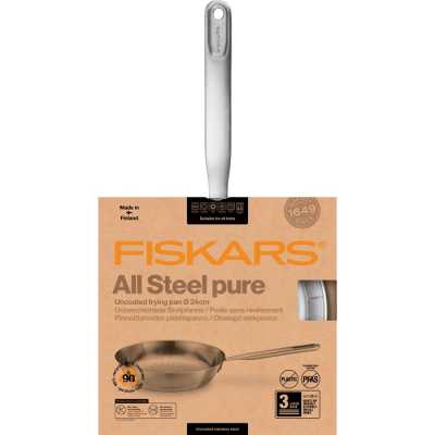 Сковорода Fiskars All Steel Pure 24 cm (1065627)