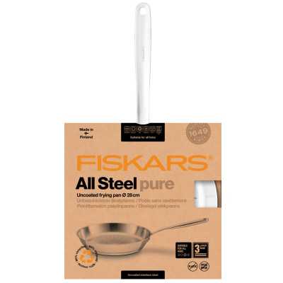 Сковорода Fiskars All Steel pure 28 cm (1057594)