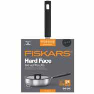 Сковорода з кришкою Fiskars Hard Face Steel 26 cm (1052248)