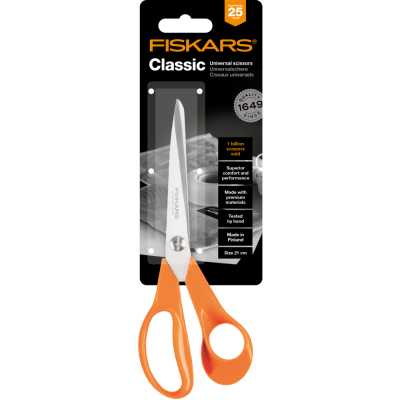 Універсальні ножиці Fiskars Classic 21 cm (1000815)