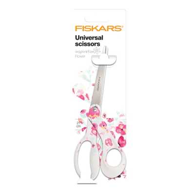 Универсальные ножницы Fiskars Inspiration Flower 21 cm (1023989)