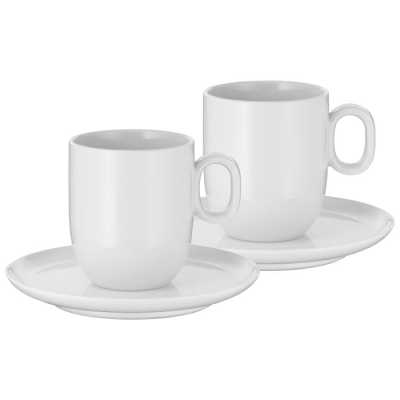 Набір кавових чашок з блюдцями WMF WMF Barista Café Crème (0695929440)