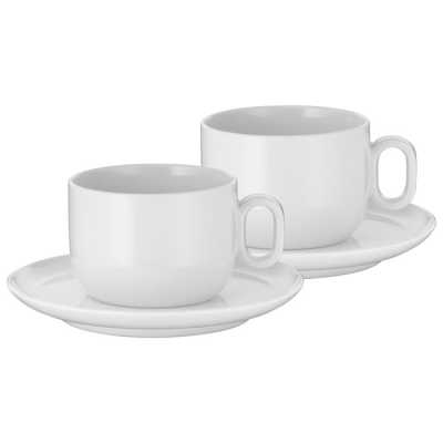 Набір кавових чашок із блюдцями WMF Barista Cappuccino (0695949440)
