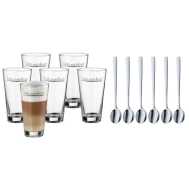 Набор стаканов и ложек для латте макиато WMF Clever & More (0996269999)