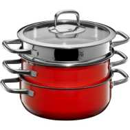 Набір посуду WMF Fusiontec Compact Red 3шт. (0515625290)